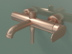 Single lever bath mixer for exposed installation (34420310)