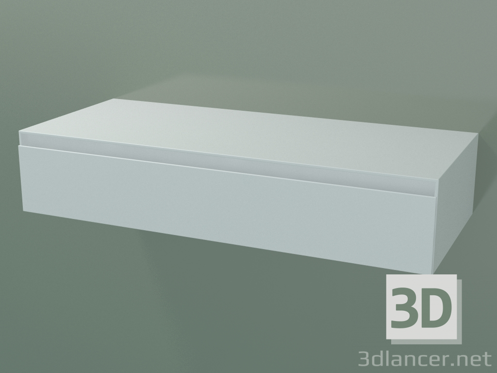3D modeli Çekmece (L 120, P 50, H 24 cm) - önizleme