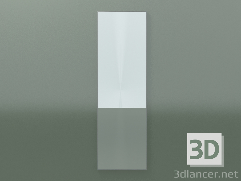 3D modeli Ayna Rettangolo (8ATMH0001, Gümüş Gri C35, H 192, L 60 cm) - önizleme