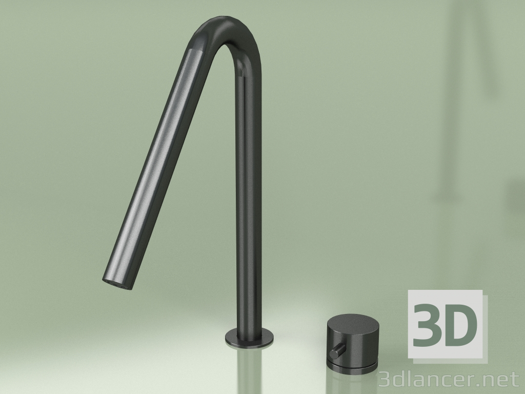 3d model 2-hole mixer with swivel spout 288 mm (13 32, ON) - preview