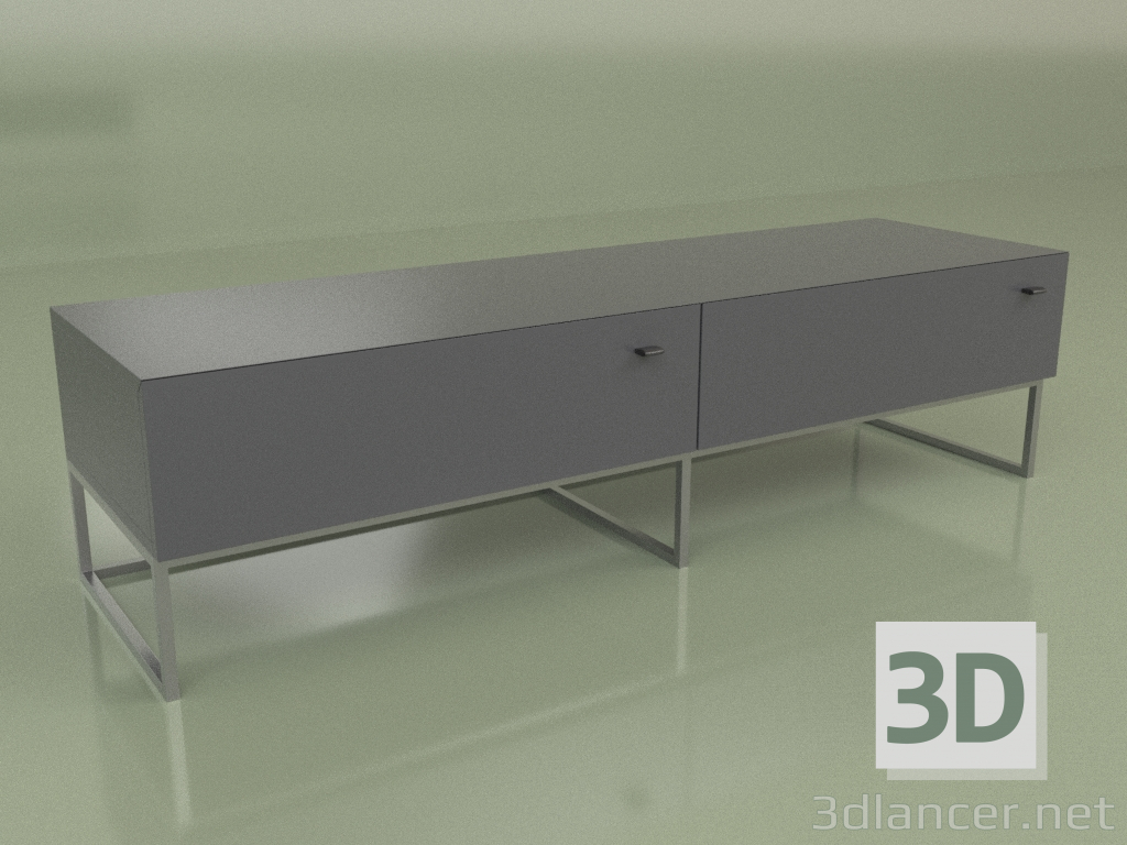 3d model Cabinet TV Lf 220 (Anthracite) - preview