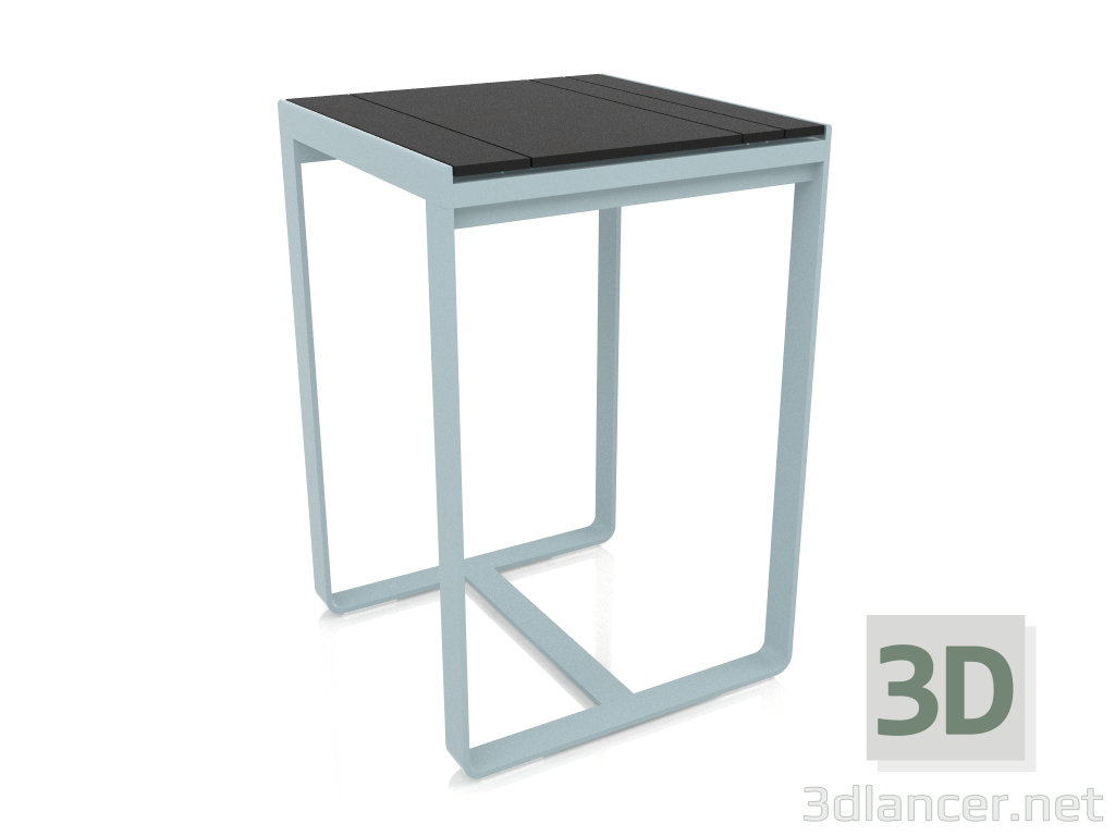 3d model Bar table 70 (DEKTON Domoos, Blue gray) - preview
