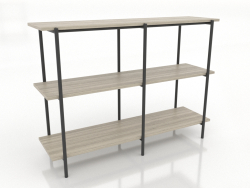 Shelf 3 1200X350X860 mm (lightened oak)