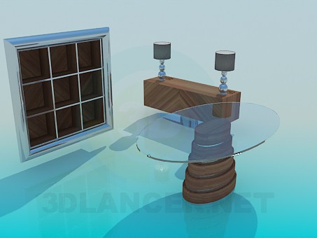 modelo 3D Muebles para sala de estar - escuchar modelo 3D Muebles para sala de estar - escuchar