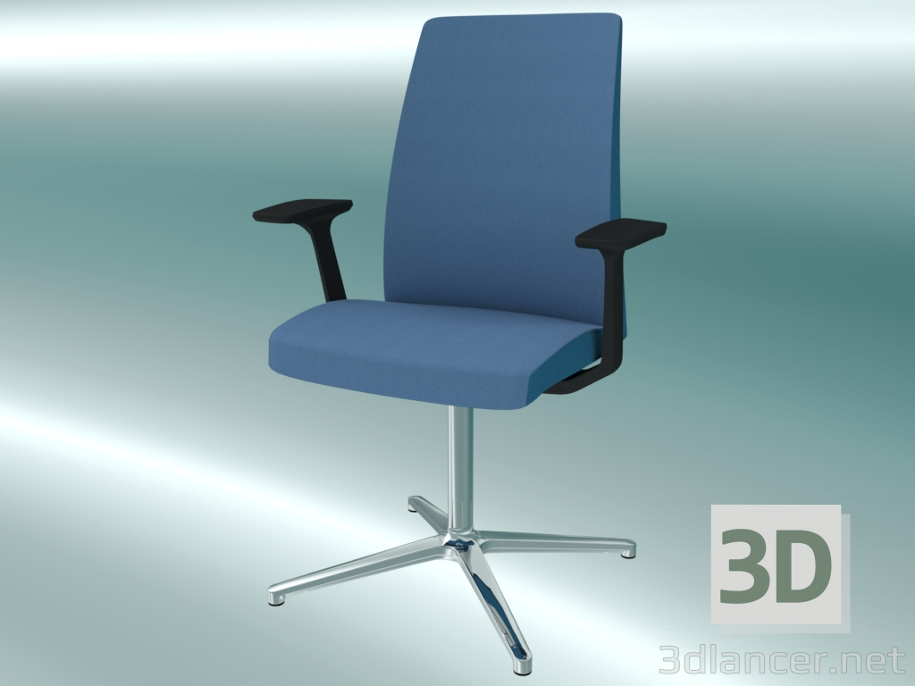 modèle 3D Chaise visiteur (10F P60) - preview
