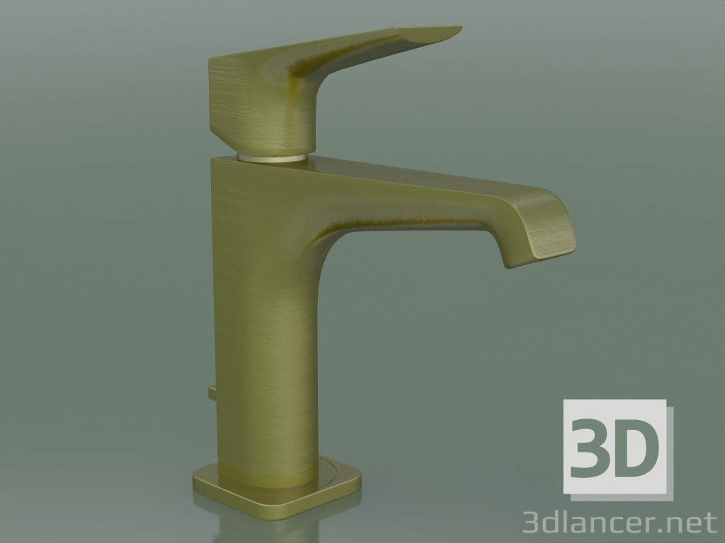 modello 3D Miscelatore monocomando lavabo 130 (36110950, Ottone Spazzolato) - anteprima