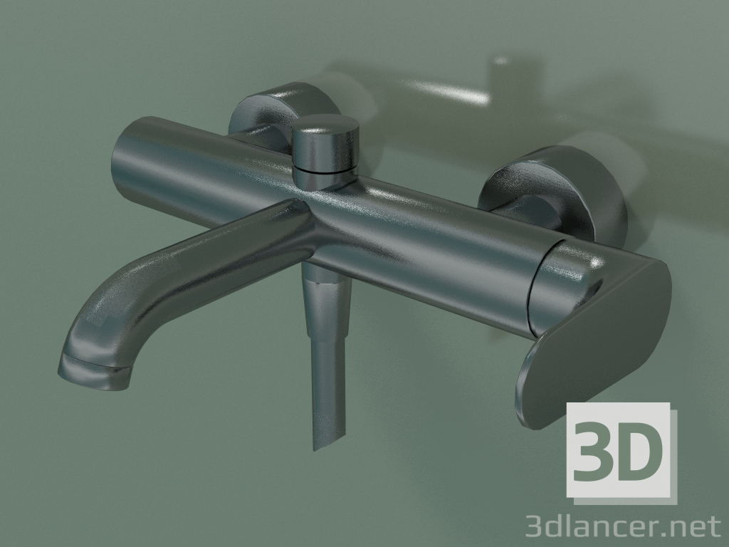3d model Mezclador monomando de bañera para instalación vista (34420340) - vista previa