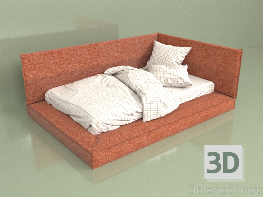 3 डी मॉडल लोमड़ी की तरह बिस्तर - पूर्वावलोकन