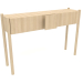 3d model Console table KT 02 (handle without rounding, 1200x300x800, wood white) - preview