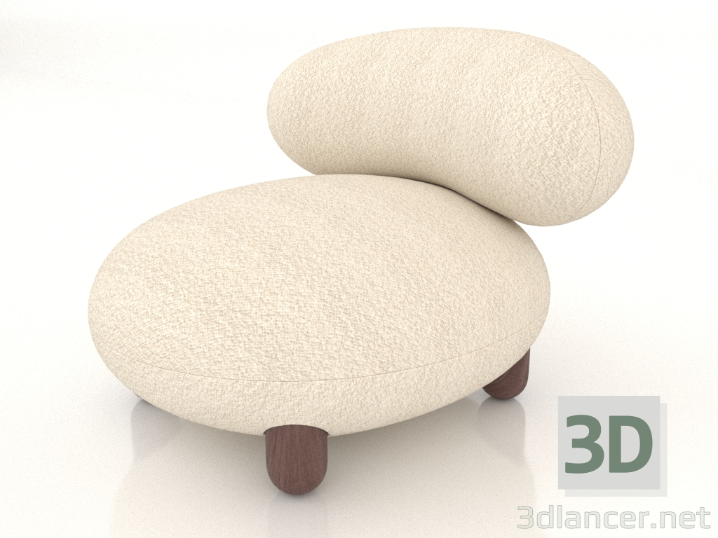 3d model Flock Lounge Chair - preview