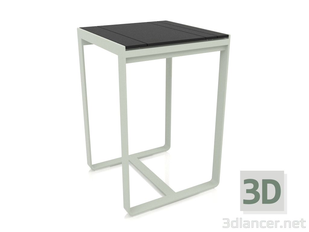 3d модель Барний стіл 70 (DEKTON Domoos, Cement grey) – превью