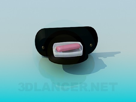 3d модель Подставка для мыльницы с мылом – превью 3d модель Подставка для мыльницы с мылом – превью