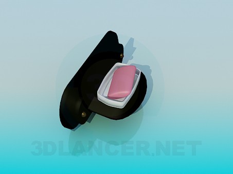 3d модель Подставка для мыльницы с мылом – превью 3d модель Подставка для мыльницы с мылом – превью