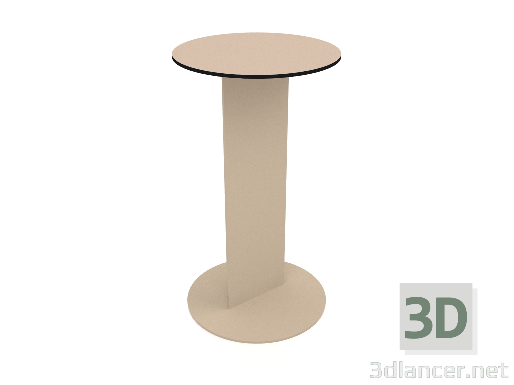 modèle 3D Table d'appoint (Sable) - preview
