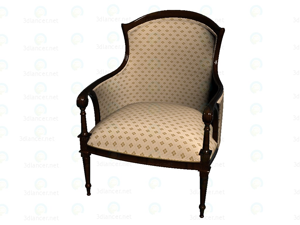 3d model Armchair Pisa - preview