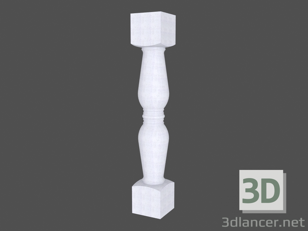 3 डी मॉडल Balustrade (BB78DL) - पूर्वावलोकन