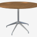 3d model Coffee table (oak 80x55) - preview
