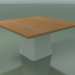 modèle 3D Table d'extérieur InOut (36, céramique blanche) - preview