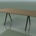 3d model Rectangular table 5411 (H 74 - 99x200 cm, laminate Fenix F05, V44) - preview