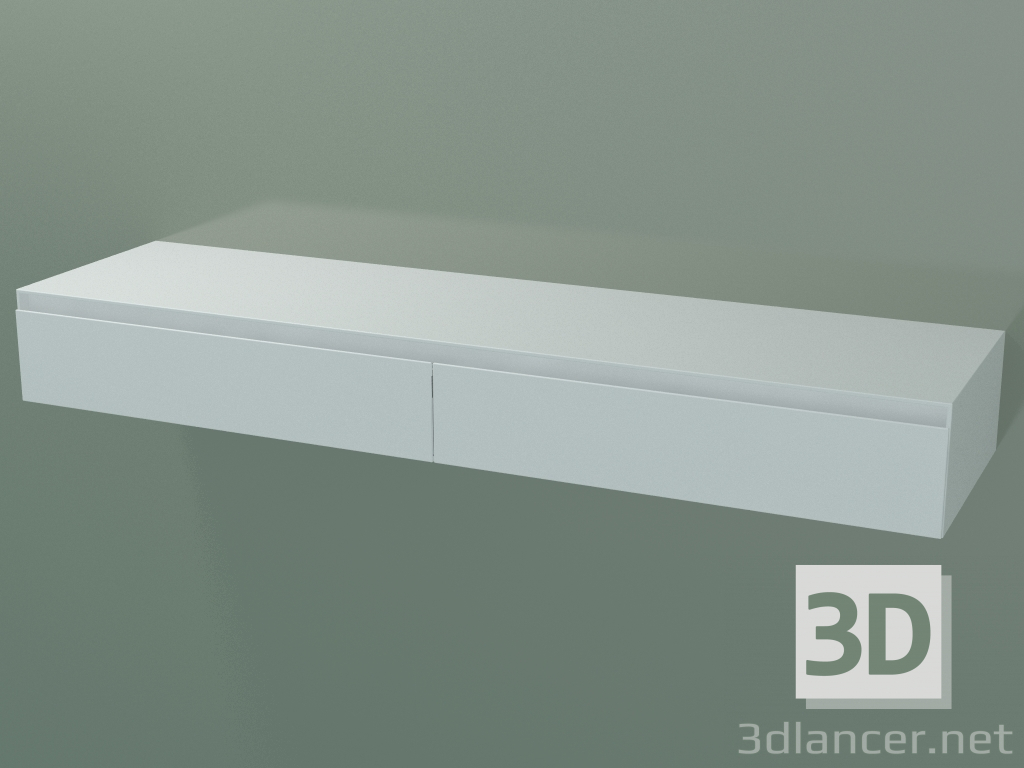 Modelo 3d Gaveta (L 192, P 50, H 24 cm) - preview