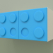 3D modeli Çocuk yatay duvar rafı (Topaz) - önizleme