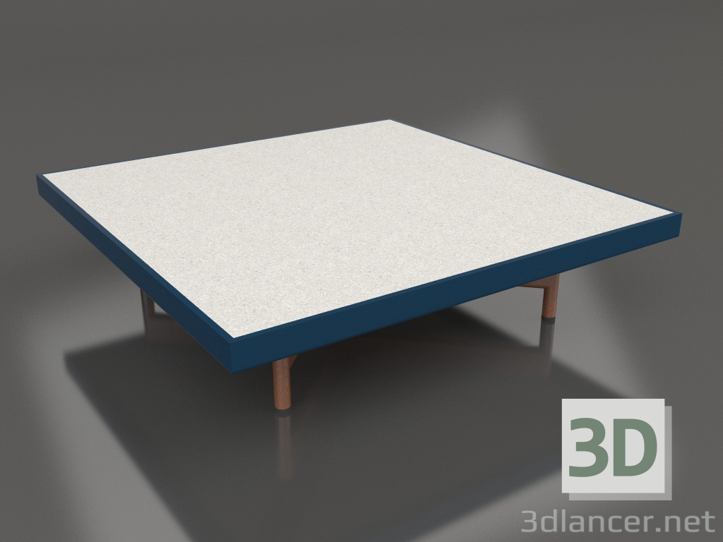 3D modeli Kare sehpa (Gri mavi, DEKTON Sirocco) - önizleme