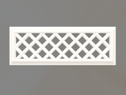 Gypsum ventilation grills VR 006 1 (250x90x12)