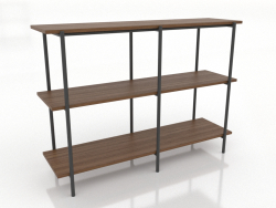Raf 3 1200X350X860 mm (açık ceviz)