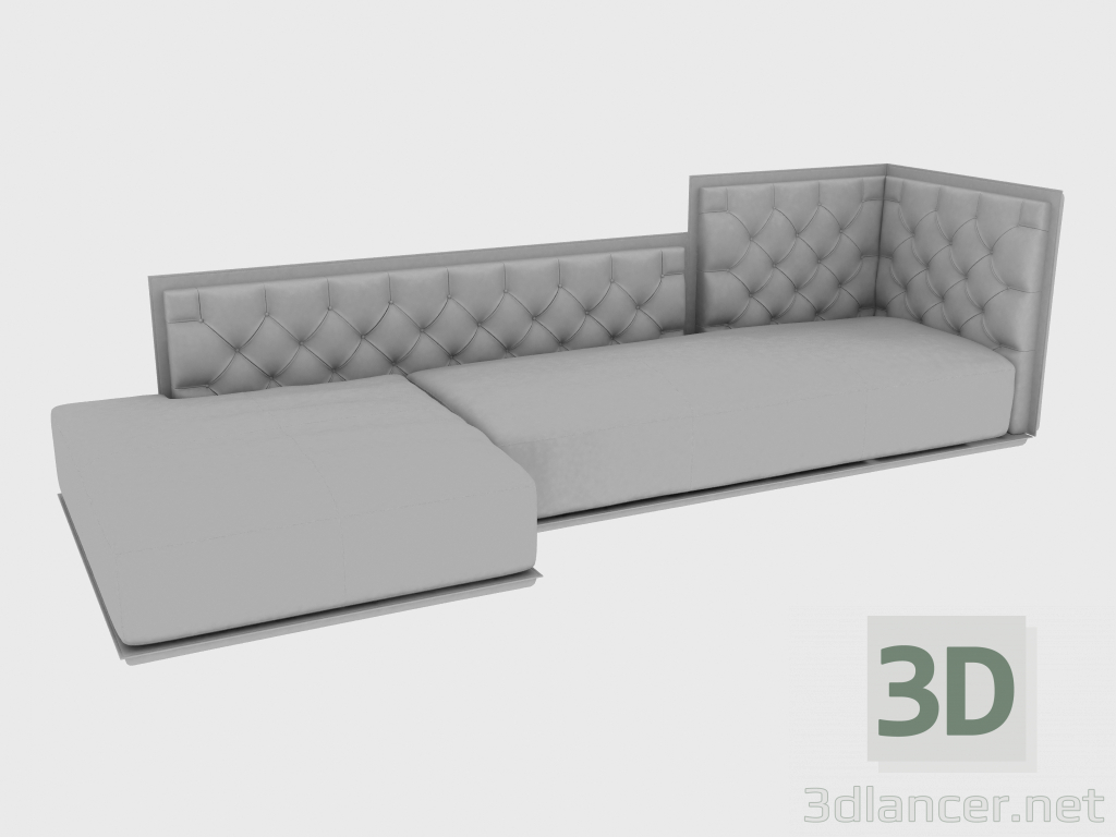3d model Sofa NAPOLEON (SPECIALCOMPOSITION) (390x100xH112) - preview