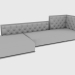 3D modeli Sofa NAPOLEON (ÖZEL KOMPOZİSYON) (390x100xH112) - önizleme