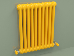 Радиатор TESI 2 (H 600 10EL, Melon yellow - RAL 1028)