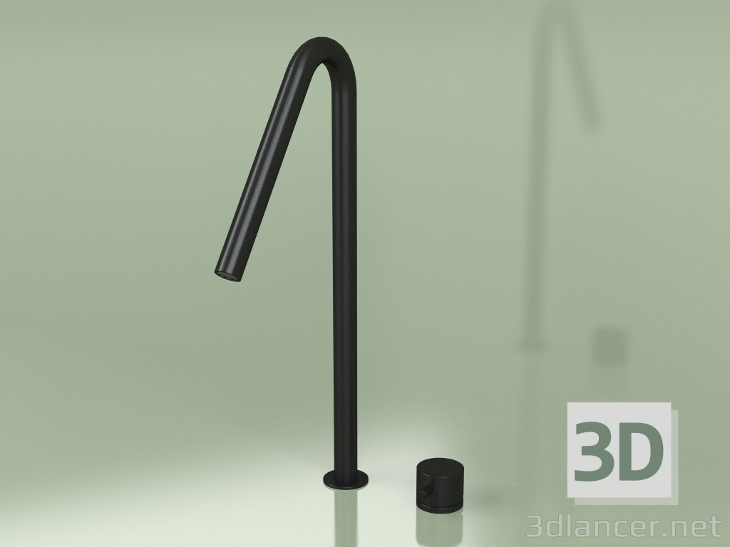 3d model 2-hole mixer with swivel spout 422 mm (13 33, NO) - preview