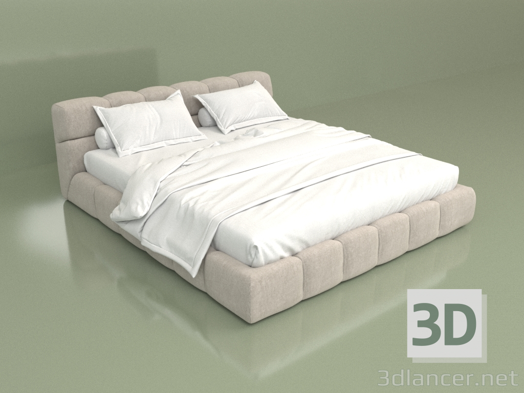 3D Modell Lotus Slim Bett - Vorschau