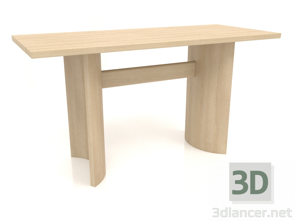 3d model Mesa de comedor DT 05 (1400x600x750, madera blanca) - vista previa