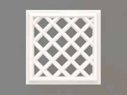 Grilles de ventilation en plâtre VR 007 (129x129x12)