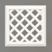 3d model Gypsum ventilation grills VR 007 (129x129x12) - preview