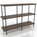 3d model Shelf 3 1200X350X860 mm (lightened ash walnut) - preview