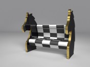 Sofa "Chess"