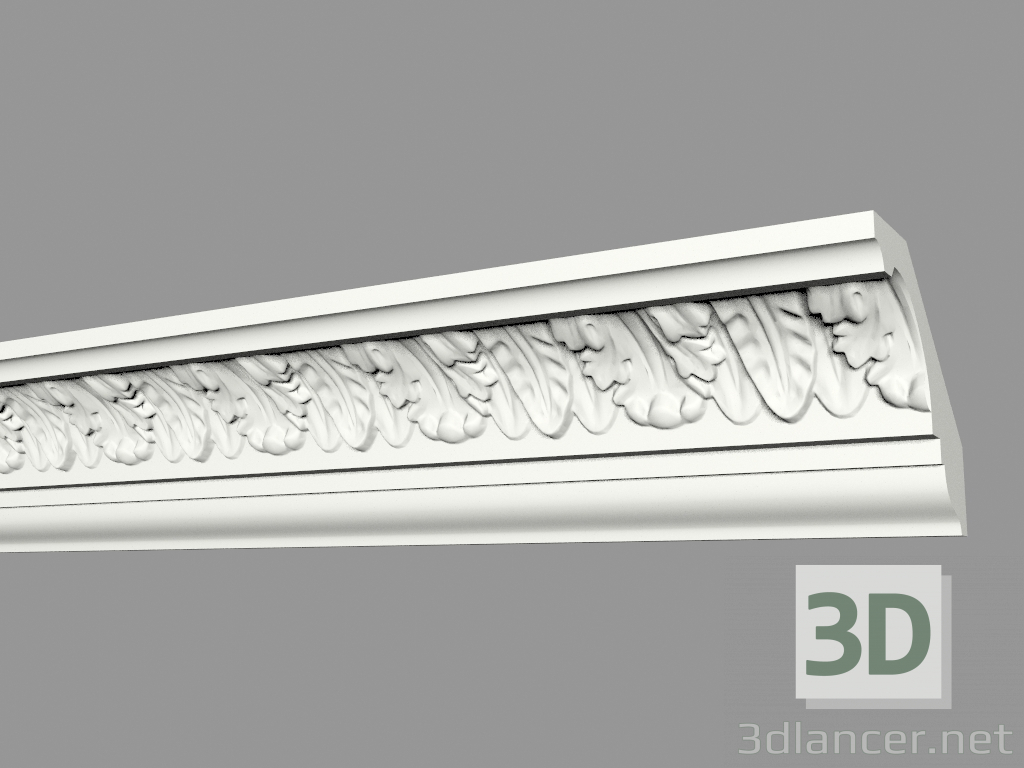 3D modeli Kalıplı saçak (КФ89) - önizleme