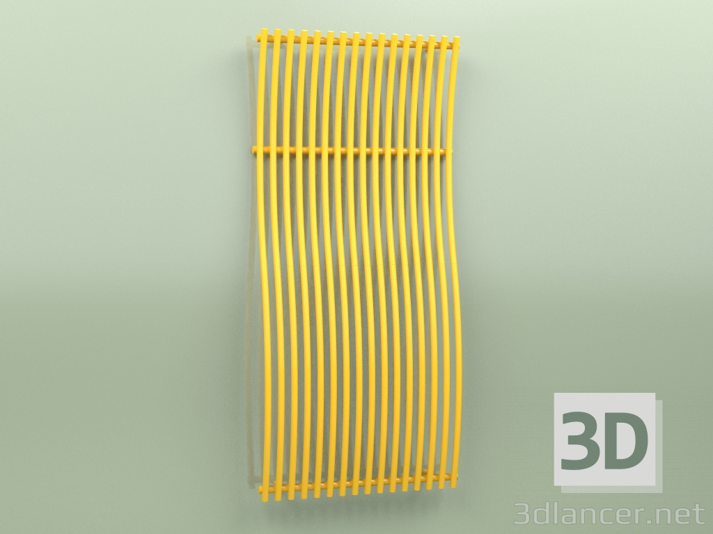 modello 3D Scaldasalviette - Imia (1800 x 822, RAL - 1004) - anteprima