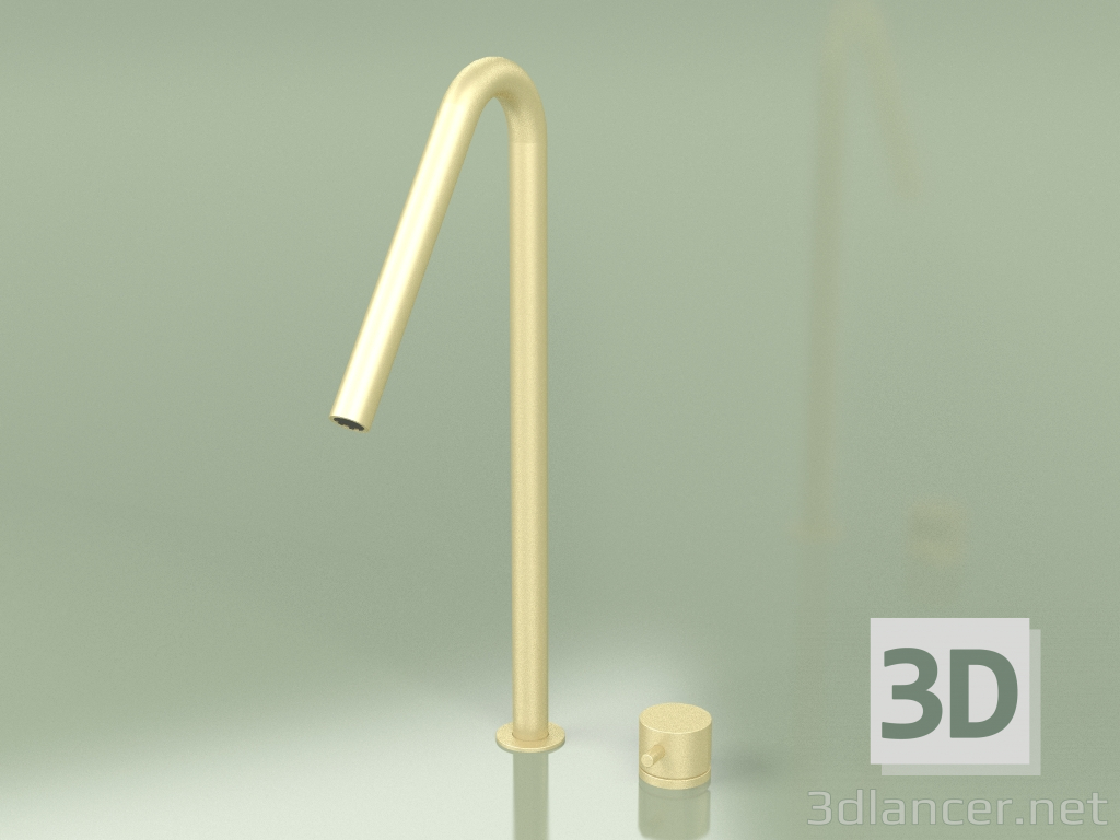 modèle 3D Mélangeur 2 trous avec bec orientable 422 mm (13 33, OC) - preview