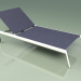 3d model Chaise lounge 007 (Metal Milk, Batyline Blue) - preview