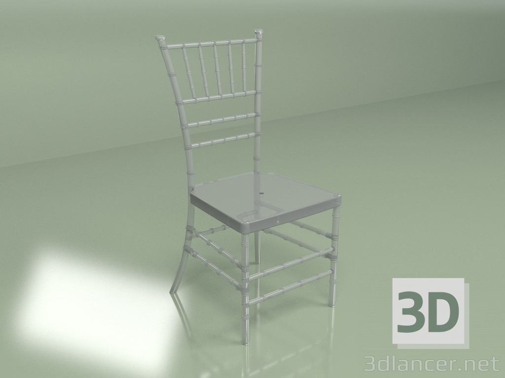 3D Modell Stuhl Chiavari Eis - Vorschau