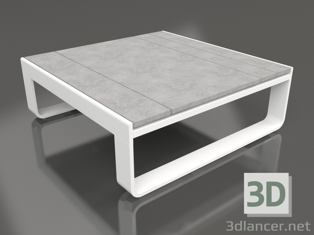 3d model Side table 70 (DEKTON Kreta, White) - preview