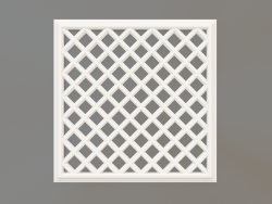 Gypsum ventilation grills VR 008 (234x234x12)