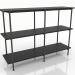 modèle 3D Étagère 3 1200X350X860 mm (noir RAL 9005) - preview