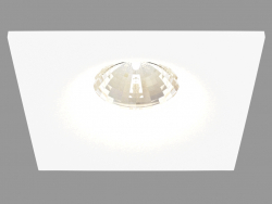 Вбудований світлодіодний світильник (DL18413 11WW-SQ White)