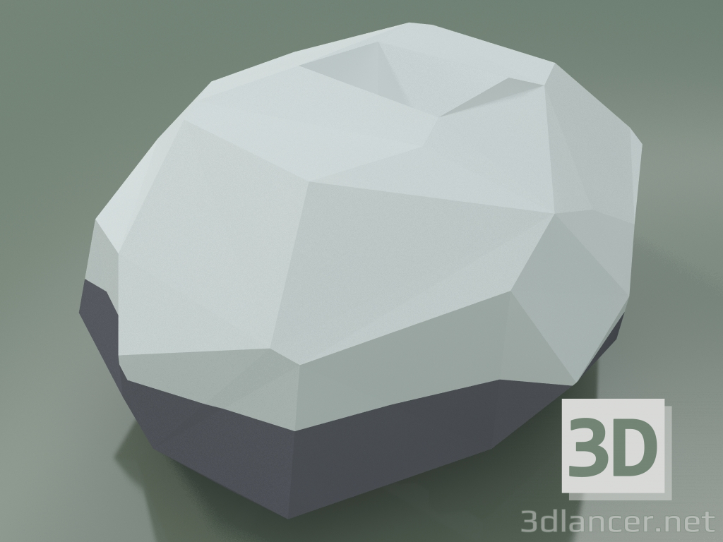 3D modeli Vazo Sface Q320 (Beyaz-Gri) - önizleme