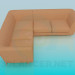 3d model Corner sofa - preview