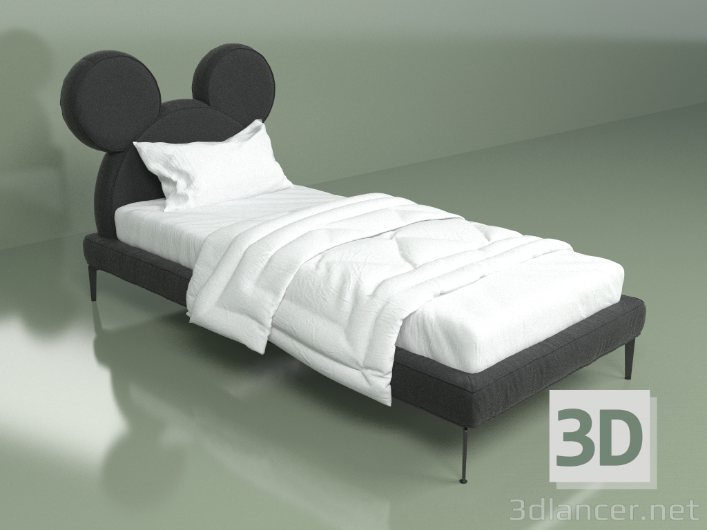 3 डी मॉडल मिकी बेड 900x2000 - पूर्वावलोकन